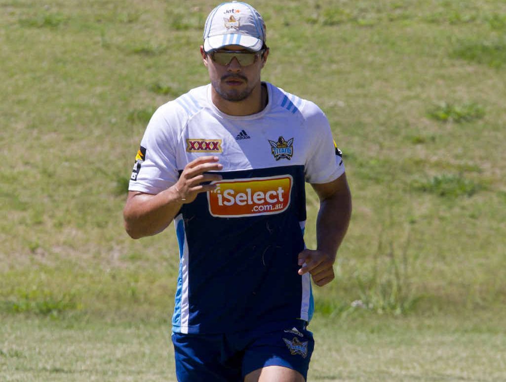 Coffs locals will get to see Titans winger and Sawtell product Kevin Gordon put through his paces next week when the club hits the region for its annual preseason training camp. Photo: Kylie Cox Coffs locals will get to see Titans winger and Sawtell product Kevin Gordon put through his paces next week when the club hits the region for its annual preseason training camp. Photo: Kylie Cox