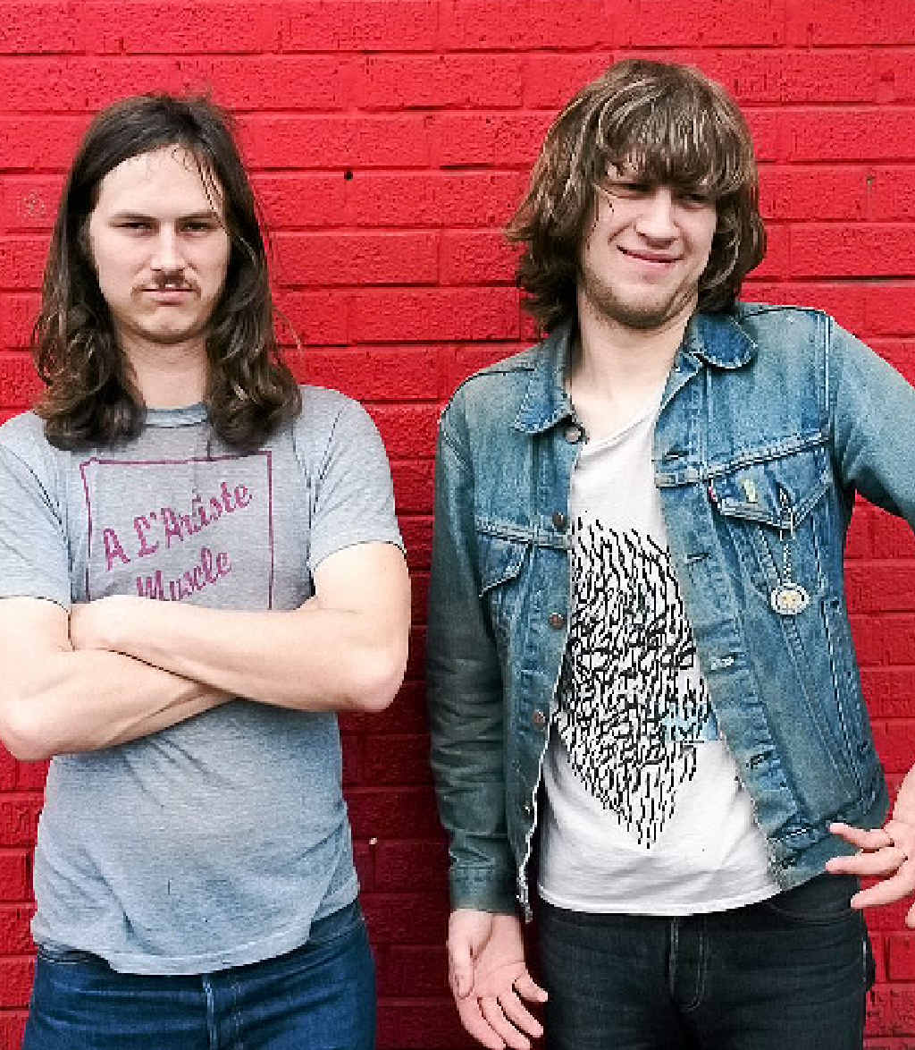 GOOD TIMES: Jake, left and Jamin Orrall are thinkin’ about stuff. Maybe. GOOD TIMES: Jake, left and Jamin Orrall are thinkin’ about stuff. Maybe.