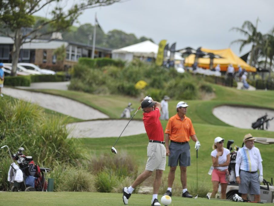 Byron Bay Golf Club during the recent Australian Legends. Byron Bay Golf Club during the recent Australian Legends.