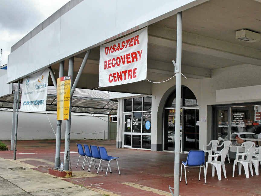 HELP IS AT HAND: The community recovery centre set up in the 2011 floods in Prince St, Grafton. Photo: JoJo Newby HELP IS AT HAND: The community recovery centre set up in the 2011 floods in Prince St, Grafton. Photo: JoJo Newby