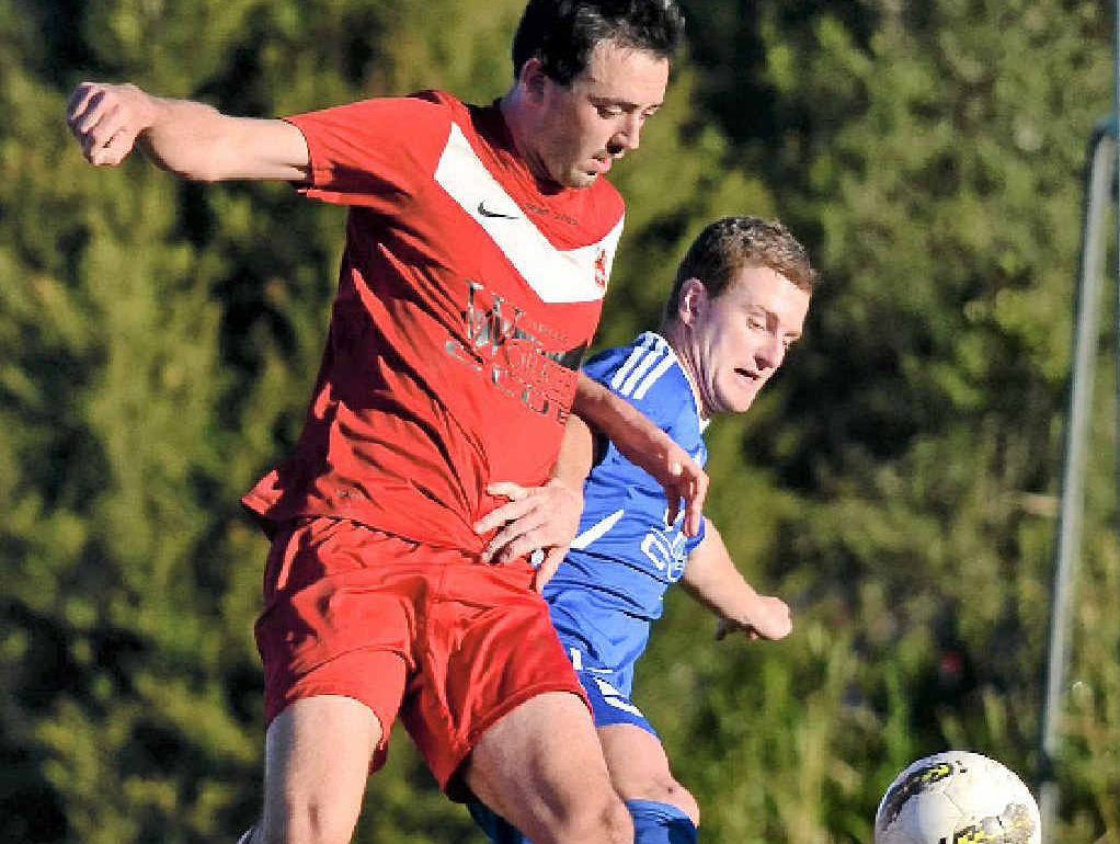 KEY PLAYER: Martin Kelleher, left, is looking forward to a successful premier league season with Lismore Workers despite the club’s turbulent off-season. KEY PLAYER: Martin Kelleher, left, is looking forward to a successful premier league season with Lismore Workers despite the club’s turbulent off-season.