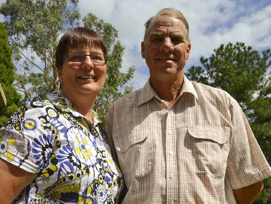 Geoff and Marie Brown. Photo: Lachlan Thompson Geoff and Marie Brown. Photo: Lachlan Thompson