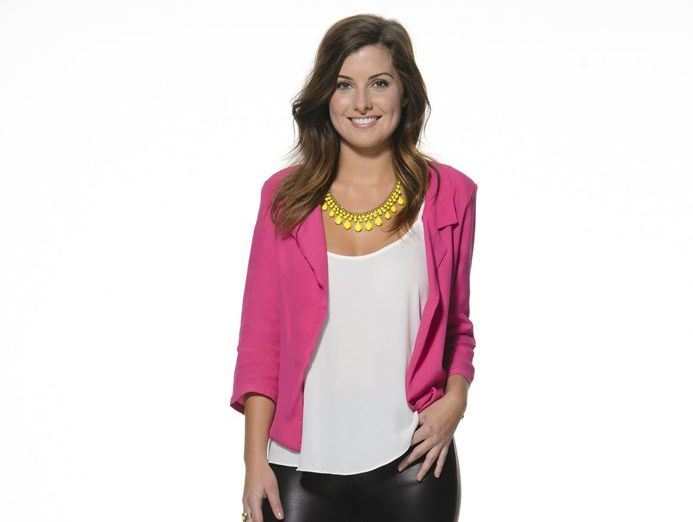 the beautiful sarah amey is a contestant on tens the bachelor.