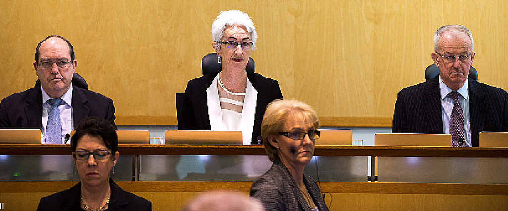The Royal Commission into Institutional Responses to Child Sexual Abuse meeting in Canberra. The Royal Commission into Institutional Responses to Child Sexual Abuse meeting in Canberra.
