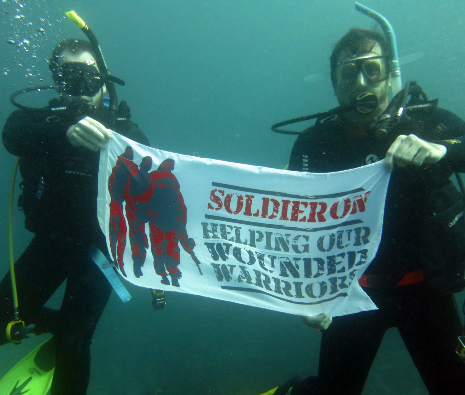 The Soldier On diving class take to the depths of South Solitary Island. The Soldier On diving class take to the depths of South Solitary Island.