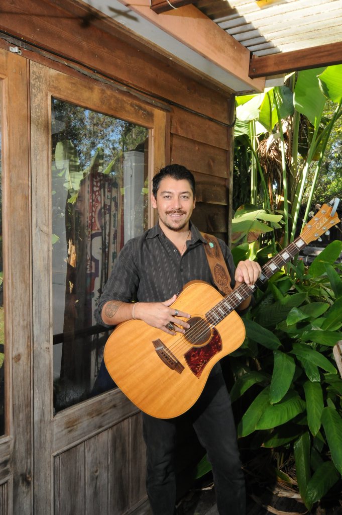 The Voice contestant Dallas James. Photo Doug Eaton / The Northern Star The Voice contestant Dallas James. Photo Doug Eaton / The Northern Star