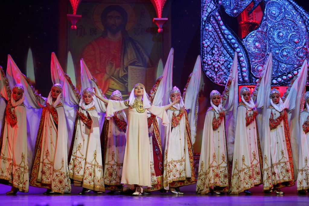 A scene from the Russian stage show Kostroma. Supplied by Lionel Midford Publicity. A scene from the Russian stage show Kostroma. Supplied by Lionel Midford Publicity.