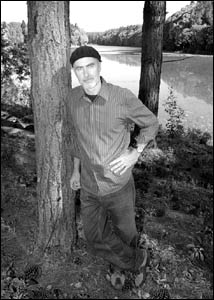 Designer Ron Johnson is unhappy about plans to build a water treatment plant behind his property.Picture: BILL COUNSELL Designer Ron Johnson is unhappy about plans to build a water treatment plant behind his property.Picture: BILL COUNSELL