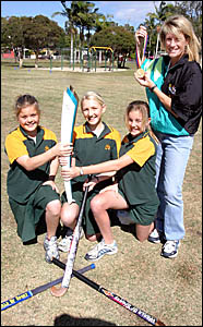 FUN FITNESS: Students Anna Hamilton, Katie Murray and Stacey Boman with Debbie Bowman-Sullivan. FUN FITNESS: Students Anna Hamilton, Katie Murray and Stacey Boman with Debbie Bowman-Sullivan.