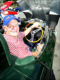 MAKING the journey from Cootamundra to take part in the Speed On Tweed festivities over the weekend is Keith Berryman. MAKING the journey from Cootamundra to take part in the Speed On Tweed festivities over the weekend is Keith Berryman.