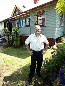 FROM rectory to retreat .?.?. Terrance Cox has renovated an old Murwillumbah recto- ry FROM rectory to retreat .?.?. Terrance Cox has renovated an old Murwillumbah recto- ry
