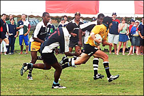 Some of the action from last year?s Byron Bay sevens competition Some of the action from last year?s Byron Bay sevens competition