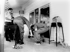 Flashback to April 4, 1996 when Russell Williams shot Joanne Brown at Calliope?s Railway Hotel public bar. Flashback to April 4, 1996 when Russell Williams shot Joanne Brown at Calliope?s Railway Hotel public bar.
