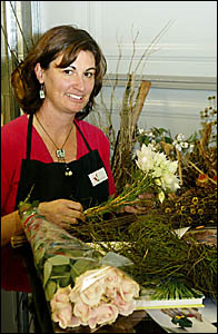 NUNDERI floral designer Carolyn Moody-Preston has turned a hobby into a business, turning floral arrangements into art. NUNDERI floral designer Carolyn Moody-Preston has turned a hobby into a business, turning floral arrangements into art.