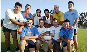 MURWILLUMBAH?S Troy Godbee (right) and Kingscliff rival Steve Wright face off ahead of tonight?s Gold Coast Soccer reserve grad MURWILLUMBAH?S Troy Godbee (right) and Kingscliff rival Steve Wright face off ahead of tonight?s Gold Coast Soccer reserve grad