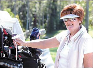 Bonville division one women?s golf champion, Pam Rooney. The key to her success was not taking any notice of the scoreboard dur Bonville division one women?s golf champion, Pam Rooney. The key to her success was not taking any notice of the scoreboard dur