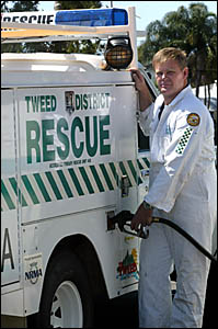 TWEED District Rescue Squad President Graham Benard TWEED District Rescue Squad President Graham Benard