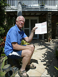 CABARITA?S Paul Cafarella lost thousands in the Tweed flood CABARITA?S Paul Cafarella lost thousands in the Tweed flood