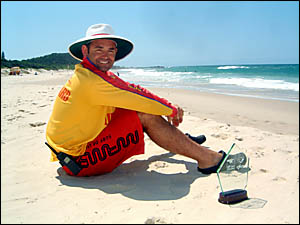 Ballina?s Peter Baird the Far North Coast's lifeguard supervisor Ballina?s Peter Baird the Far North Coast's lifeguard supervisor