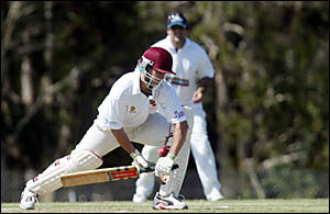COLTS captain Joel Walle plays defensively during the opening round clash with Pottsville at the new Seabreeze ground. Walle pl COLTS captain Joel Walle plays defensively during the opening round clash with Pottsville at the new Seabreeze ground. Walle pl
