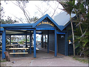 The popular Beach Cafe on Clarks Beach in Byron Bay, which has escaped a move by Byron Shire councillor Bob Tardif to have it c The popular Beach Cafe on Clarks Beach in Byron Bay, which has escaped a move by Byron Shire councillor Bob Tardif to have it c