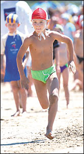 Jye Rouillon from the Coffs Harbour Surf Life Saving Club Jye Rouillon from the Coffs Harbour Surf Life Saving Club