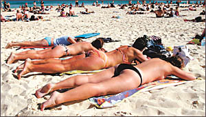 Repeated sunburns may increase your risk of skin cancer. Repeated sunburns may increase your risk of skin cancer.