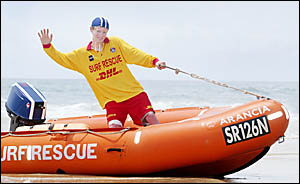 TOMMY to the rescue: 15-year-old Tommy Kemp is one of the latest recruits to Fingal Rovers SLSC which signed up to 20 new membe TOMMY to the rescue: 15-year-old Tommy Kemp is one of the latest recruits to Fingal Rovers SLSC which signed up to 20 new membe