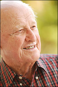 Keith Gillies on a recent visit to Grafton. Keith Gillies on a recent visit to Grafton.
