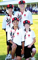 Bundaberg's Wide Bay representatives get ready for the start of the Queensland Under-15 Cricket Championships. Bundaberg's Wide Bay representatives get ready for the start of the Queensland Under-15 Cricket Championships.