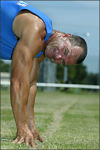 AGE shall not weary Kingscliff sprinter Paul Sheahan, nor will it slow him down. AGE shall not weary Kingscliff sprinter Paul Sheahan, nor will it slow him down.