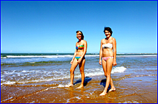 Heidi Bergqvist and Lauren Collins love living at Tannum Sands so close to the beach. Heidi Bergqvist and Lauren Collins love living at Tannum Sands so close to the beach.