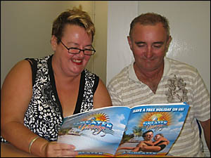 Vicky and Wayne Corbett helped Grafton Midday Rotary reach their fundraising goal and in the process scored themselves a great Vicky and Wayne Corbett helped Grafton Midday Rotary reach their fundraising goal and in the process scored themselves a great