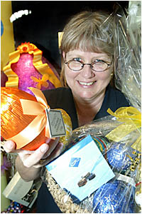KAREN Hare of Darrell Lea Chocolates, Tweed Heads, is not related to the Easter Bunny, but she has been almost as busy as the m KAREN Hare of Darrell Lea Chocolates, Tweed Heads, is not related to the Easter Bunny, but she has been almost as busy as the m