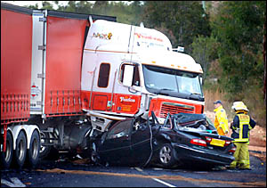 A man died in this early morning smash south of Grafton yesterday. A man died in this early morning smash south of Grafton yesterday.