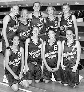The Coffs Harbour under-16 girls basketball team who won the country championships. Photo submitted The Coffs Harbour under-16 girls basketball team who won the country championships. Photo submitted
