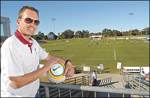 National under-17 women?s coach Mike Mulvey is keeping a close eye on the national titles. Photo: TREVORVEALE 06071432A National under-17 women?s coach Mike Mulvey is keeping a close eye on the national titles. Photo: TREVORVEALE 06071432A
