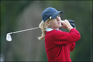 BRIANNA Malcomson shot in the Jack Newton Classic. BRIANNA Malcomson shot in the Jack Newton Classic.