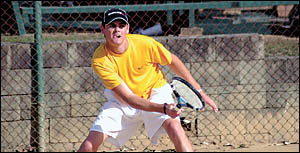 Lismore?s Brendon Moore was crowned the Sawtell RSL Seaside Open men?s champion for 2006 after a straight sets victory over Jim Lismore?s Brendon Moore was crowned the Sawtell RSL Seaside Open men?s champion for 2006 after a straight sets victory over Jim
