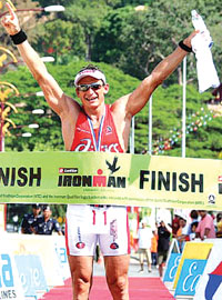 CHAMPION triathlete, Jason Shortis will compete in the upcoming Airlie Beach Triathlon. CHAMPION triathlete, Jason Shortis will compete in the upcoming Airlie Beach Triathlon.