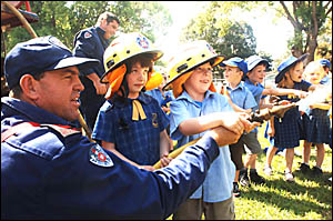 South Grafton infants pay a visit to South Grafton Fire Station. South Grafton infants pay a visit to South Grafton Fire Station.