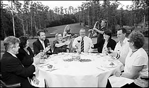 Here?s to more great food and wine to come . . . Coffs Harbour City Council?s general manager Steve Sawtell, Coffs Coast Advoca Here?s to more great food and wine to come . . . Coffs Harbour City Council?s general manager Steve Sawtell, Coffs Coast Advoca