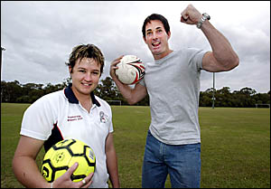 HANGING UP the boots. The Tweed region?s two top coaches for 2006, Murwillumbah Services Men?s Premier League coach John Bruggy HANGING UP the boots. The Tweed region?s two top coaches for 2006, Murwillumbah Services Men?s Premier League coach John Bruggy