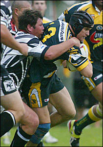 Cudgen Hornets players? representative Corey Williams in action for the team. Cudgen Hornets players? representative Corey Williams in action for the team.