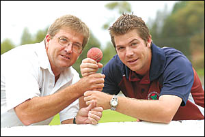 Family favours will be put aside during the final round of Coffs Harbour?s first grade cricket competition as father and son co Family favours will be put aside during the final round of Coffs Harbour?s first grade cricket competition as father and son co