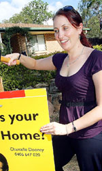 Real estate agent Chantelle Dooney is happy with the interest in Bellbird Park. Real estate agent Chantelle Dooney is happy with the interest in Bellbird Park.