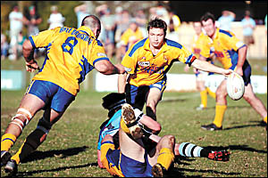 Action from a Mullumbimby v Ballina game last season. Action from a Mullumbimby v Ballina game last season.