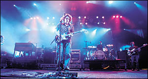 WHERE?S JESS? John Mayer performs to a record crowd at Blues Fest on Thursday night. WHERE?S JESS? John Mayer performs to a record crowd at Blues Fest on Thursday night.