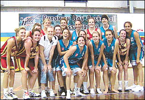 Coffs Harbour?s represenative junior basketballers were left exhausted after three consecutive days of play in South-East Queen Coffs Harbour?s represenative junior basketballers were left exhausted after three consecutive days of play in South-East Queen