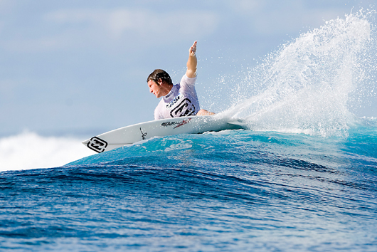 Emerald Beach surfer Shaun Cansdell was eliminated in the thirst round of the Billabong Pro Emerald Beach surfer Shaun Cansdell was eliminated in the thirst round of the Billabong Pro